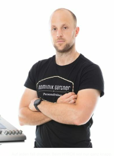Dominik G. nach Lauf-Diagnostik Personal Trainer, Dominik Gartner bei mir in der Leistungsdiagnostik