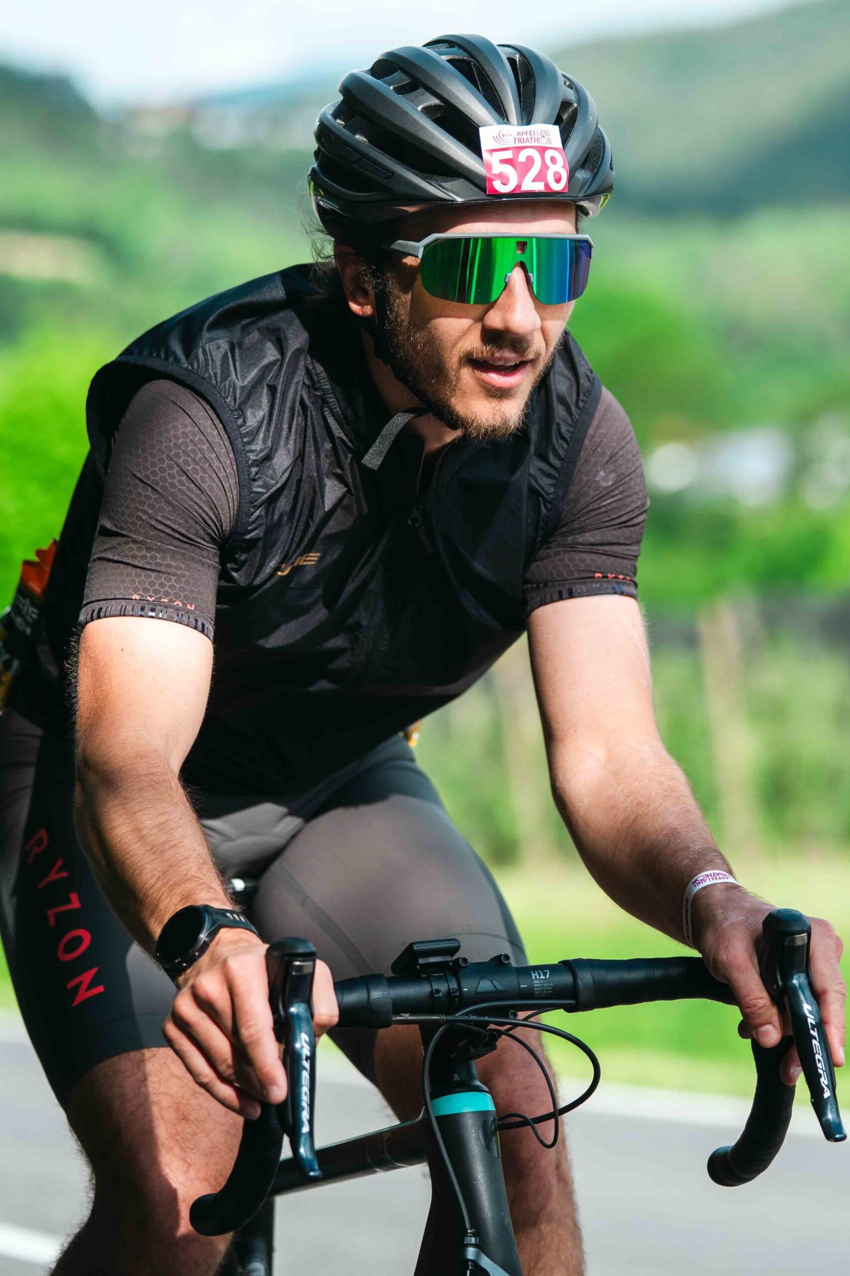 Marco W. bei erster Halbdistanz Marco's erste Halbdistanz, nach 10 Monaten Training